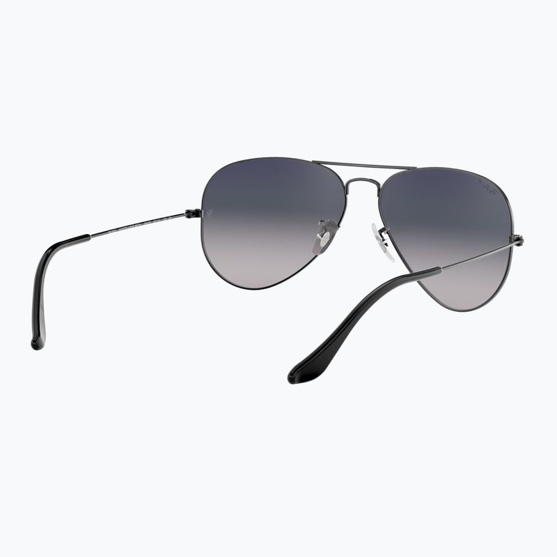 Occhiali da sole Ray-Ban Aviator Classic gunmetal/blue polarized 6