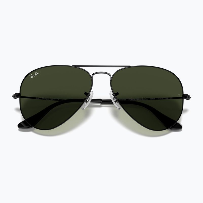 Occhiali da sole Ray-Ban Aviator Classic black/green g-15 3
