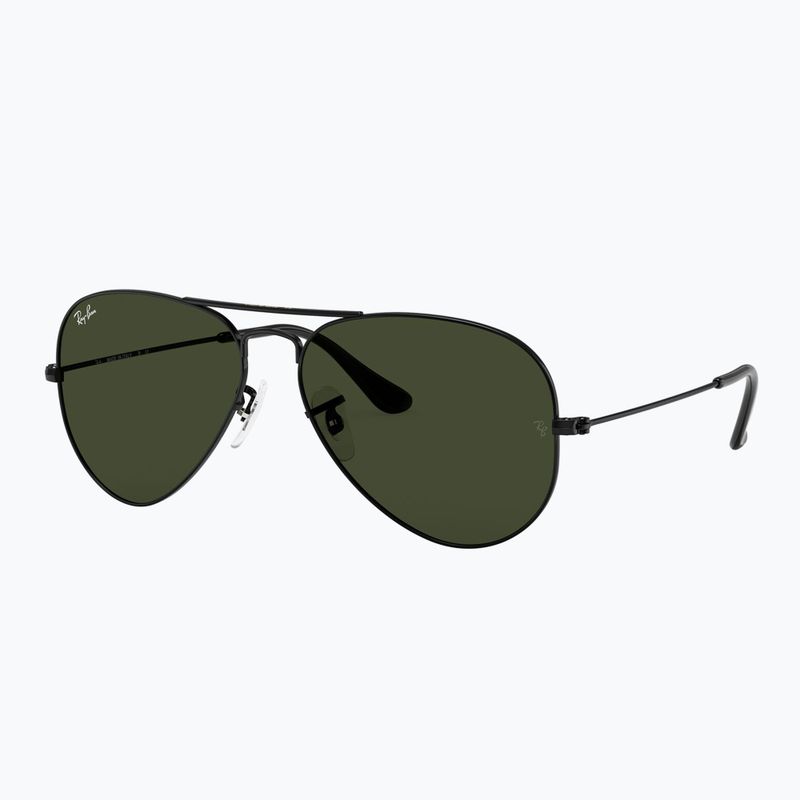 Occhiali da sole Ray-Ban Aviator Classic black/green g-15 4