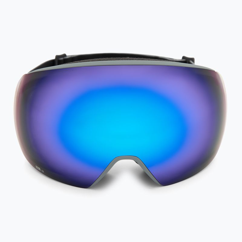 Maschera da sci Neon Beam anthracite/mirror blue 2