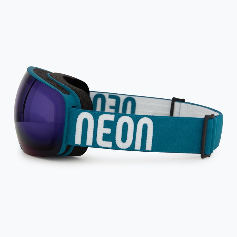 Maschera da sci Neon Beam petroleum/mirror blue 4