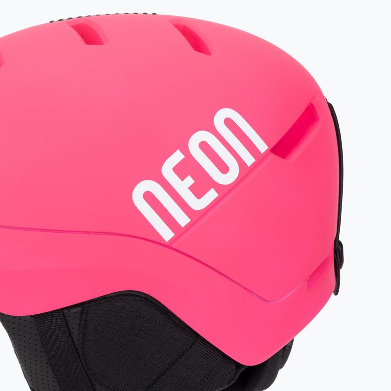 Casco da sci Neon Summit pink/white 8