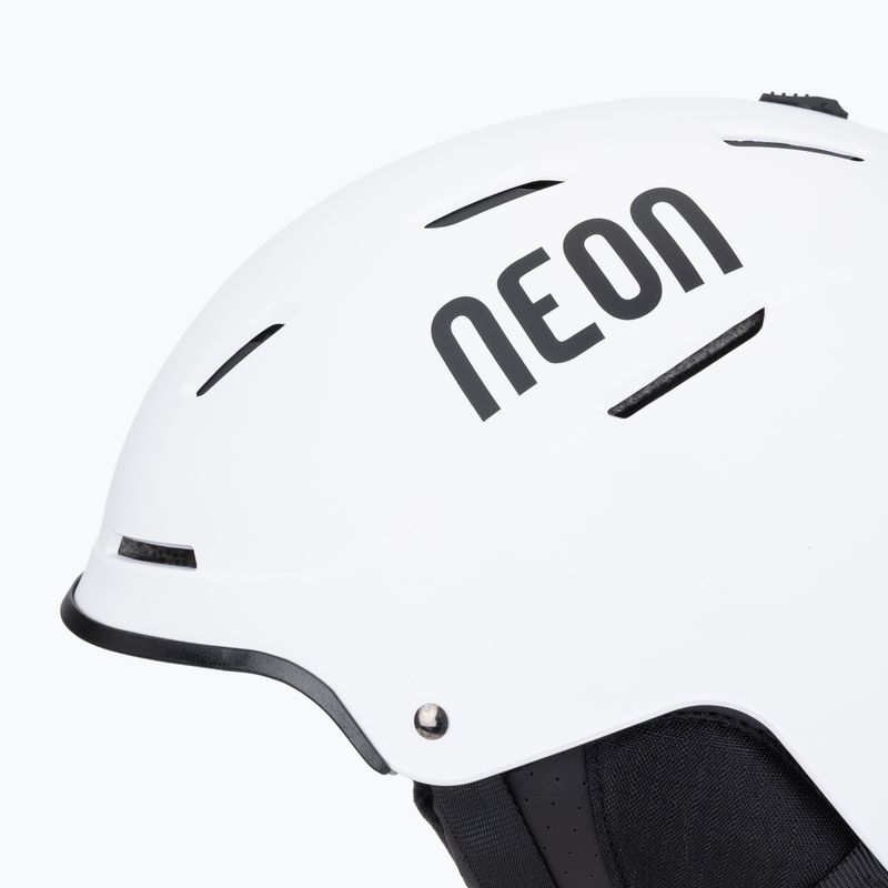 Casco da sci Neon Alpha white/black 7