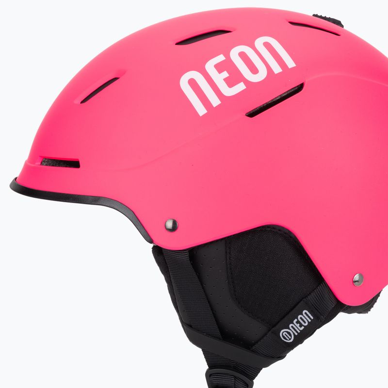 Casco da sci Neon Alpha pink/white 7