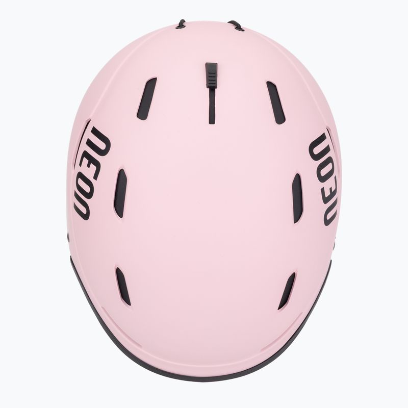 Casco da sci Neon Alpha light pink/black 6