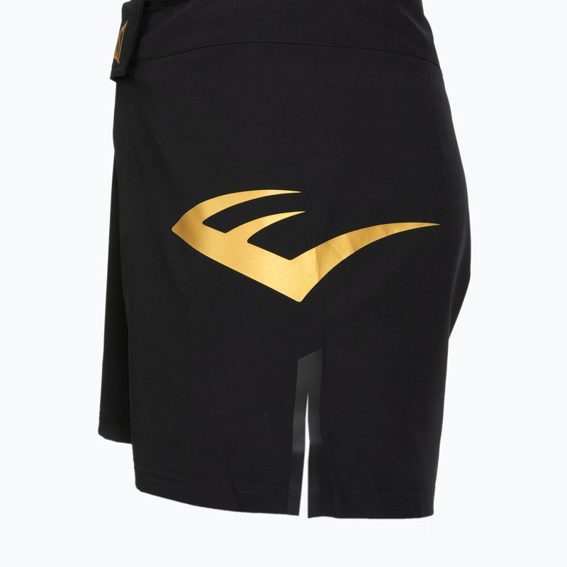 Pantaloncini da allenamento Everlast MMA black/gold 3