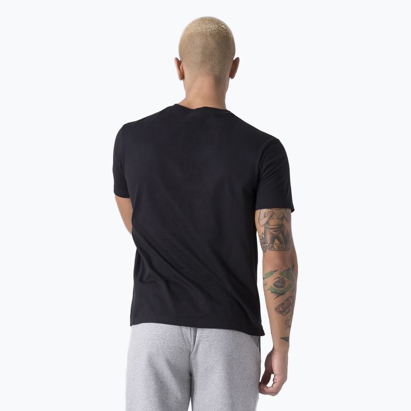 Maglietta Everlast Basic in Jersey uomo nero 3