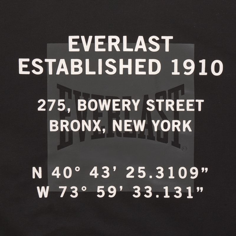 Everlast Streetwear Uomo Felpa girocollo nero/rosso 3