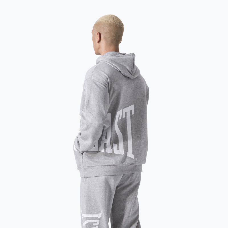 Felpa da uomo Everlast Exclusive Hoodie Logo grigio/melange 3