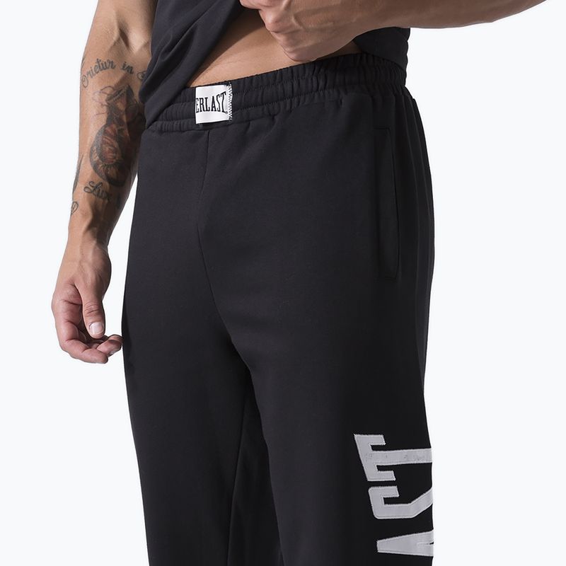 Pantaloni da allenamento da uomo Everlast Exclusive nero 4