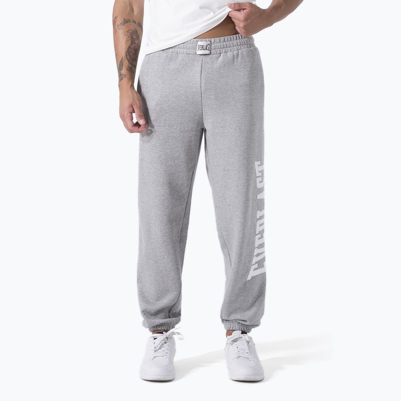Pantaloni da allenamento da uomo Everlast Exclusive grigio/melange