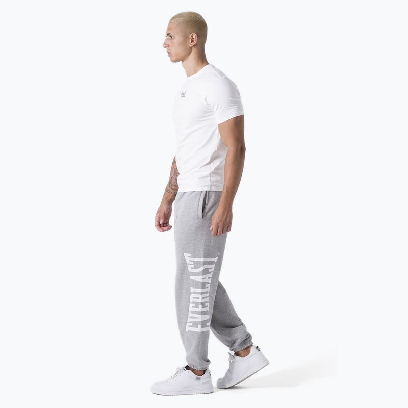 Pantaloni da allenamento da uomo Everlast Exclusive grigio/melange 2