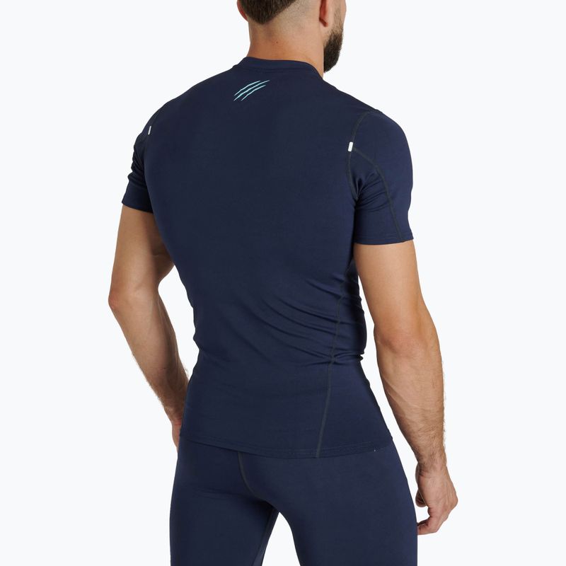 Rashguard da uomo LEONE 1947 Primal Instict Rashguard blue 2