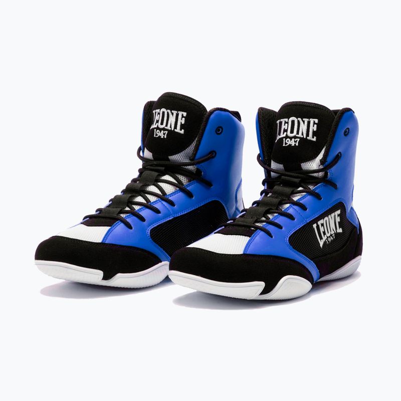 Scarpe da boxe LEONE 1947 Premium Boxing blue/pink/blue/red 13