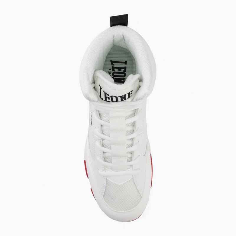 Scarpe da boxe LEONE 1947 Premium black/lime/blue/white 5