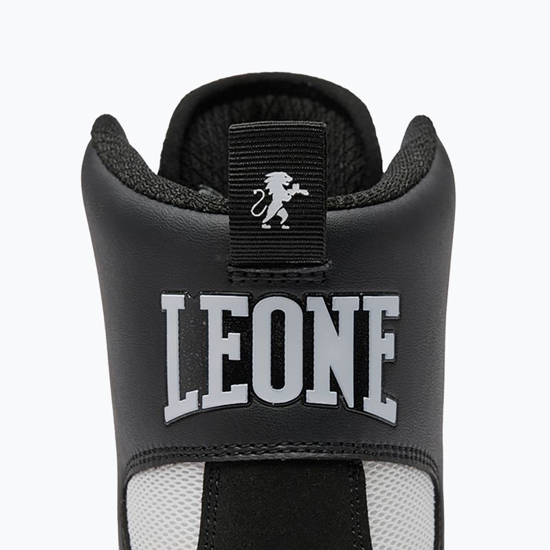 Scarpe da boxe LEONE 1947 Premium Boxing black/lime/black/lime 13