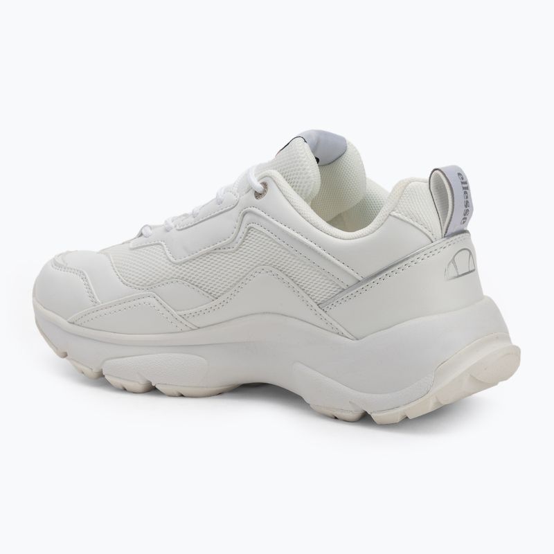 Ellesse Roslyn Pu Leather scarpe da donna total white 3