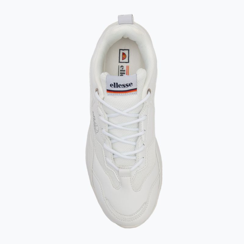 Ellesse Roslyn Pu Leather scarpe da donna total white 5
