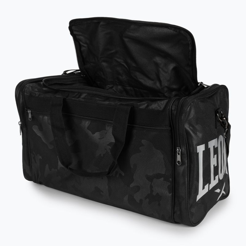 Borsa da allenamento LEONE 1947 Camoblack Borsa nera 4