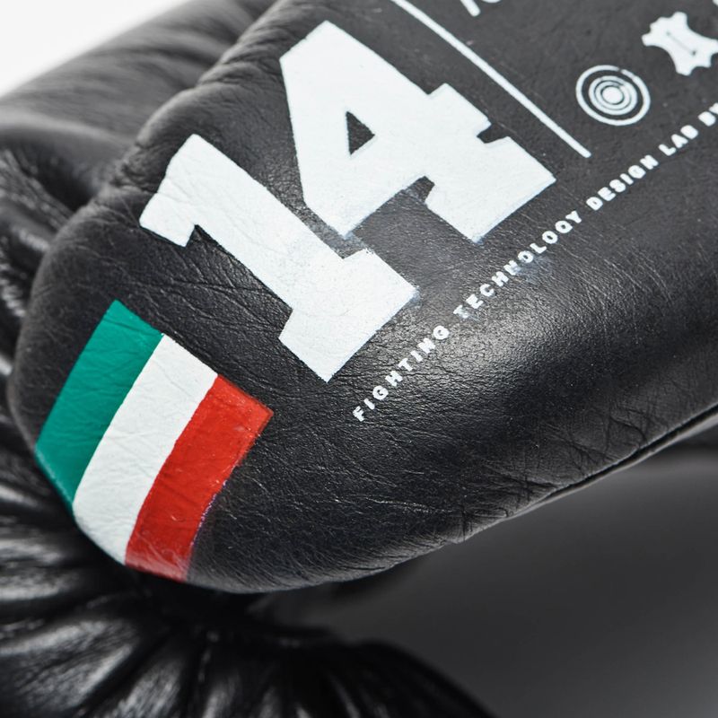 Guanti da boxe LEONE 1947 Shock Plus nero 6
