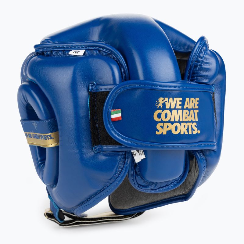 Casco da boxe LEONE 1947 Copricapo Dna blu 3