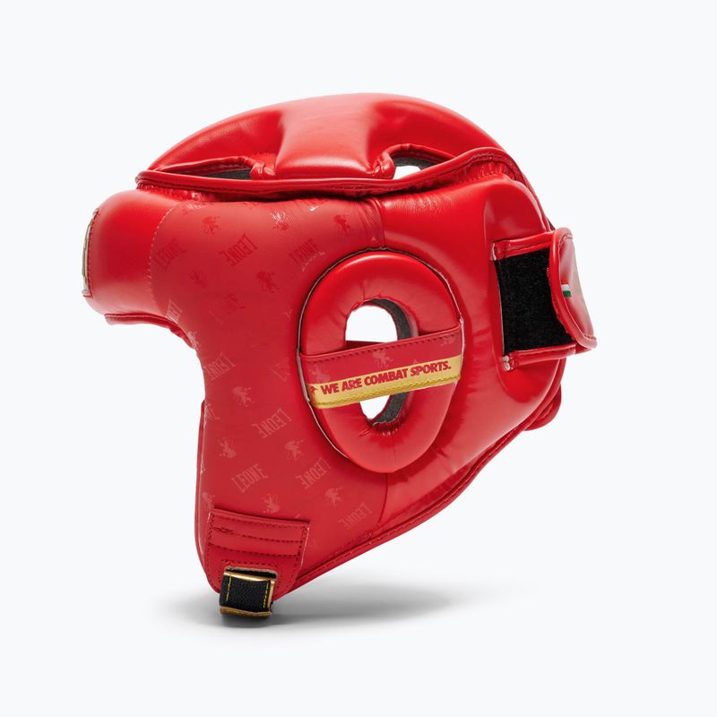 Casco da boxe LEONE 1947 Copricapo Dna rosso 8