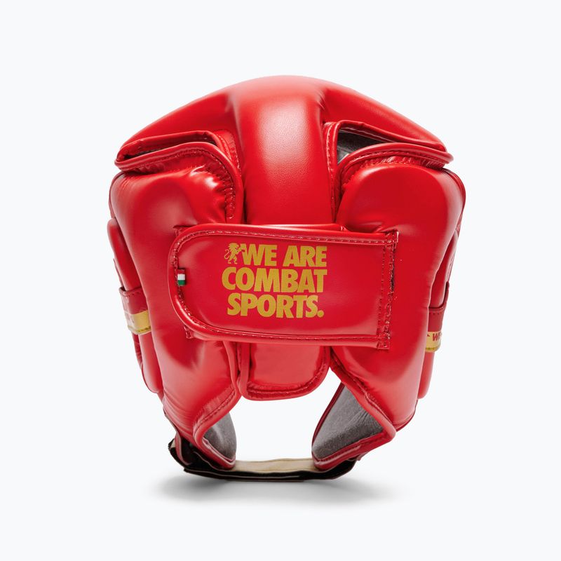 Casco da boxe LEONE 1947 Copricapo Dna rosso 9