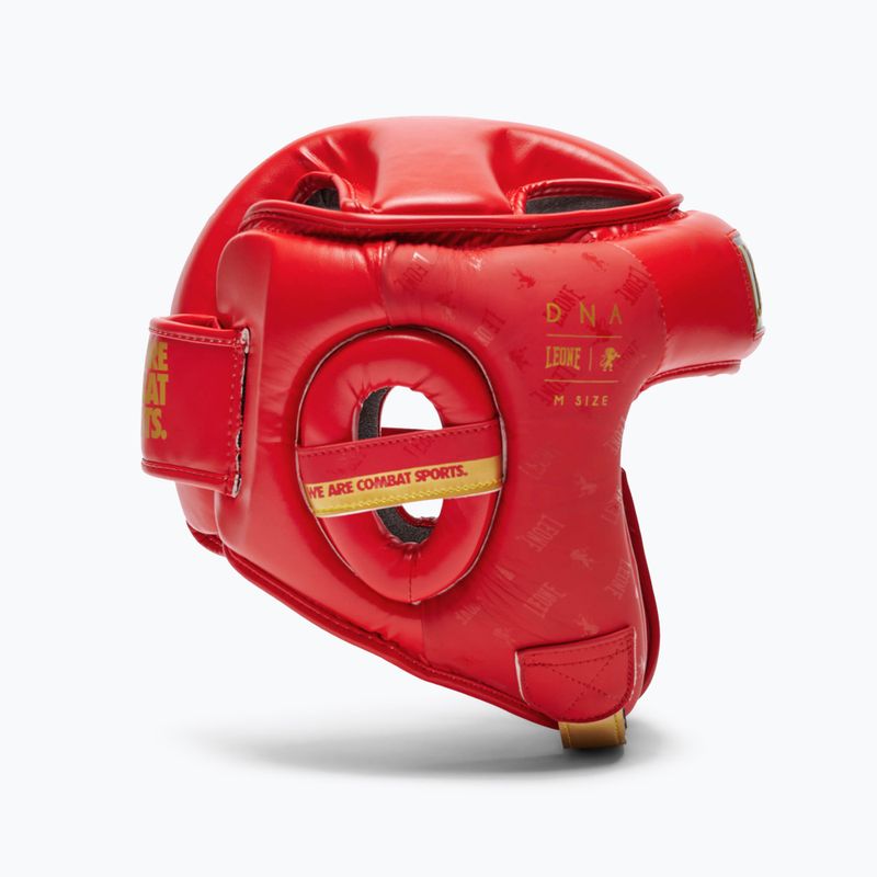 Casco da boxe LEONE 1947 Copricapo Dna rosso 10