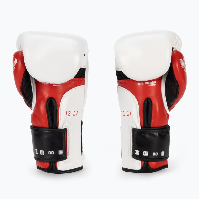 Guanti da boxe LEONE 1947 Il Tecnico N3 bianco 2