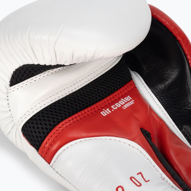 Guanti da boxe LEONE 1947 Il Tecnico N3 bianco 4