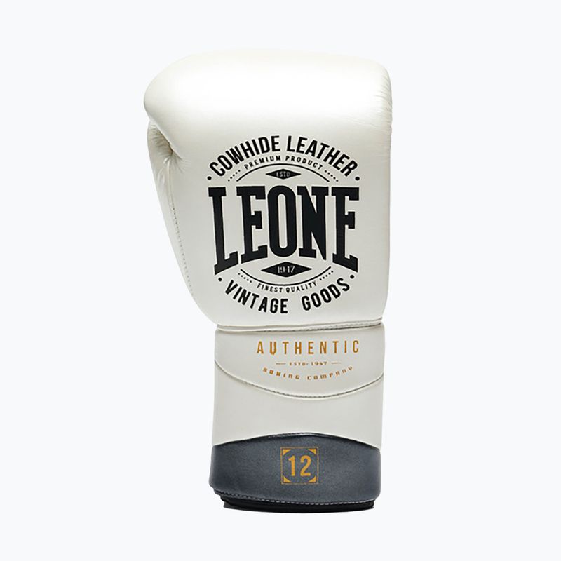 Guanti da boxe LEONE 1947 Authentic 2 bianco 8