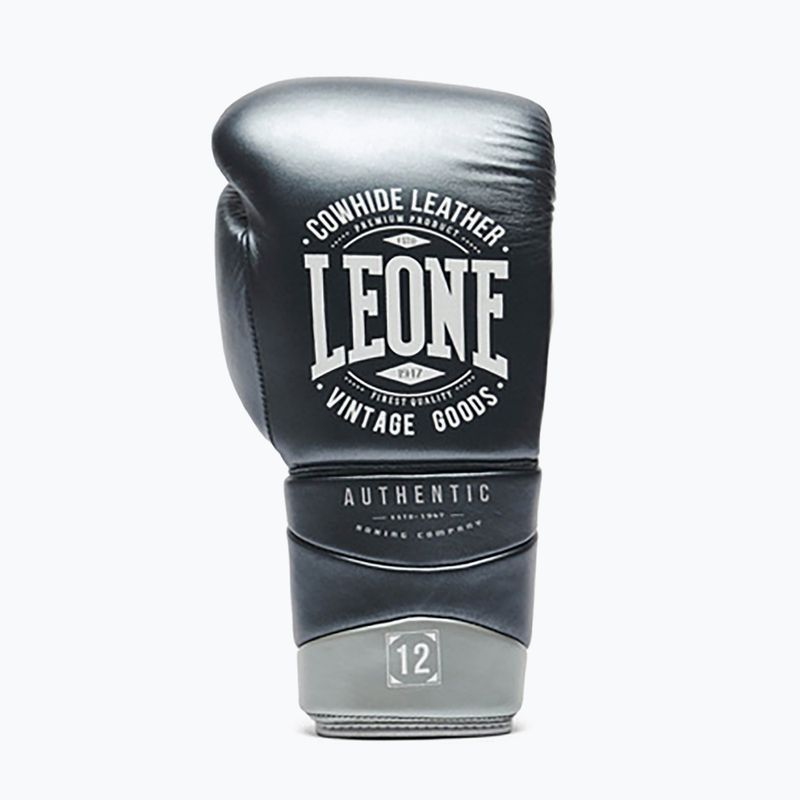 LEONE 1947 Authentic 2 guantoni da boxe grigio ardesia 8