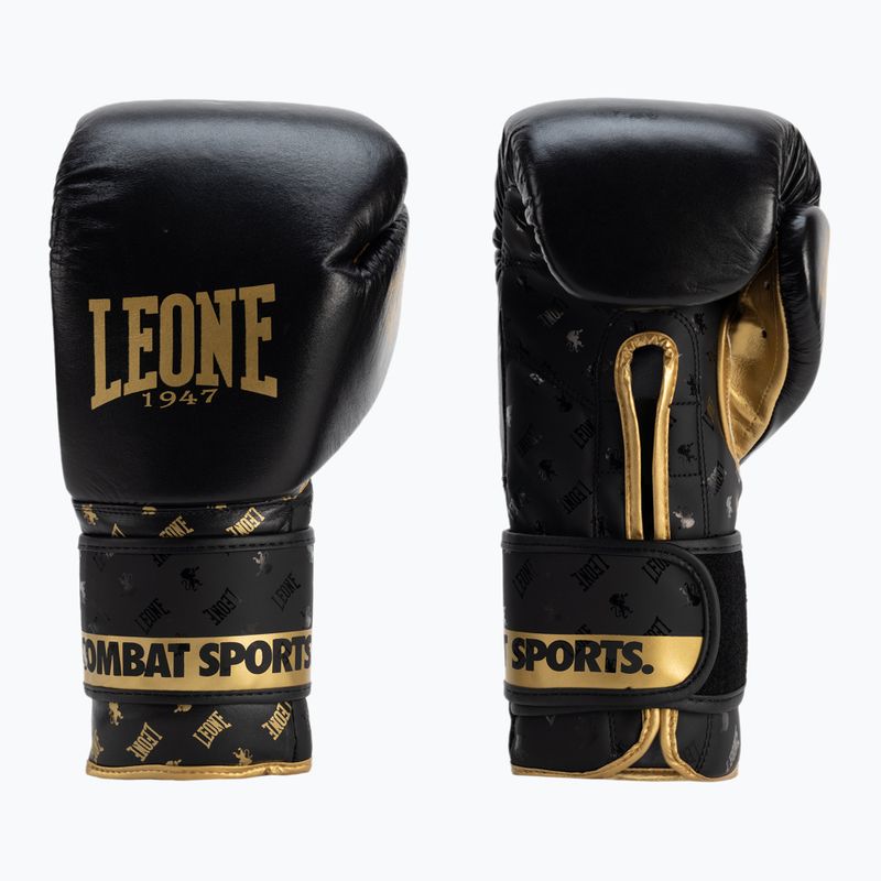 Guanti da boxe LEONE 1947 DNA nero 3