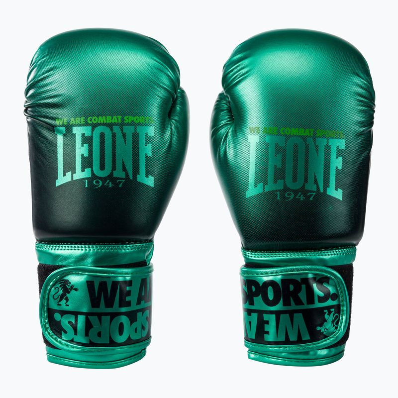 Guantoni da boxe LEONE 1947 Verde sfumato