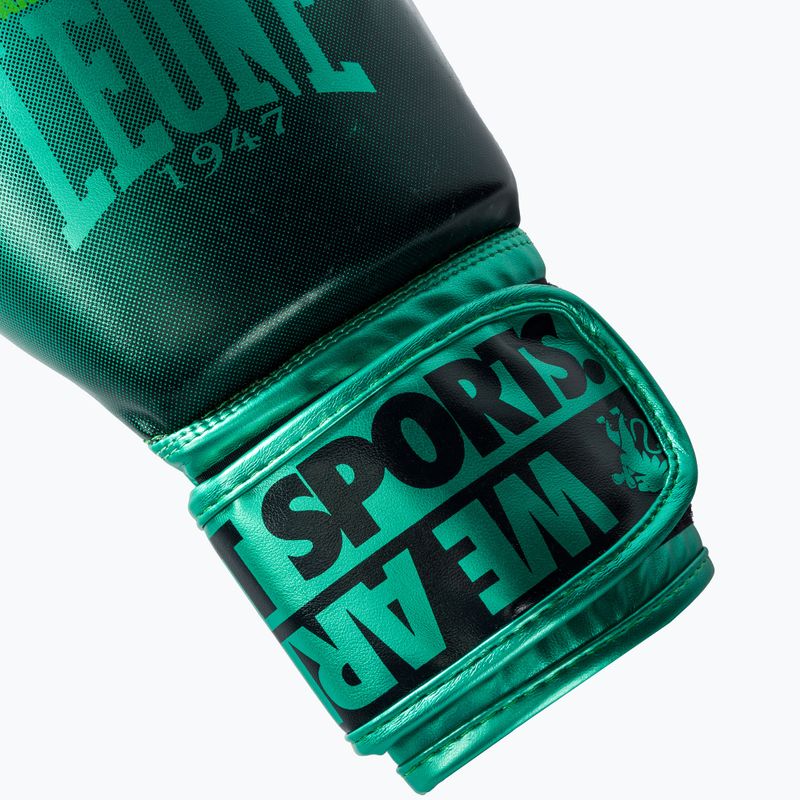 Guantoni da boxe LEONE 1947 Verde sfumato 6