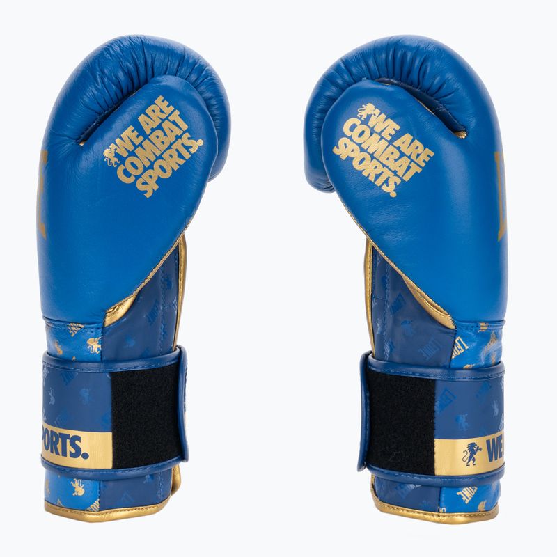 Guanti da boxe LEONE 1947 DNA blu 3