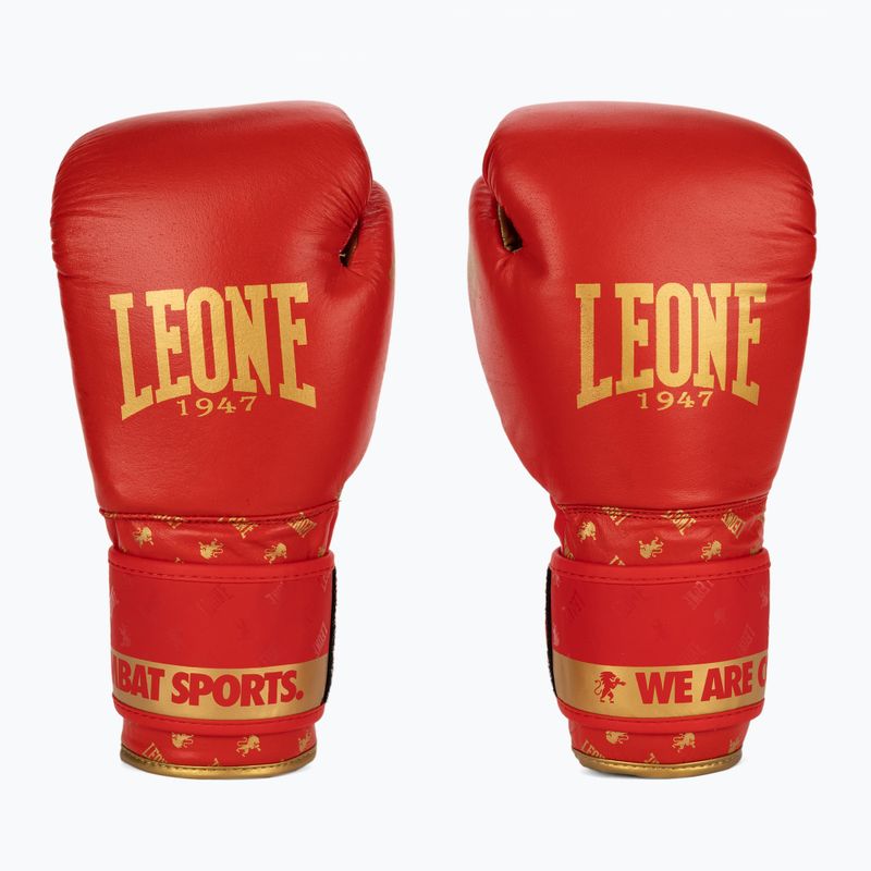 LEONE 1947 DNA rosso/guanti da boxe rossi