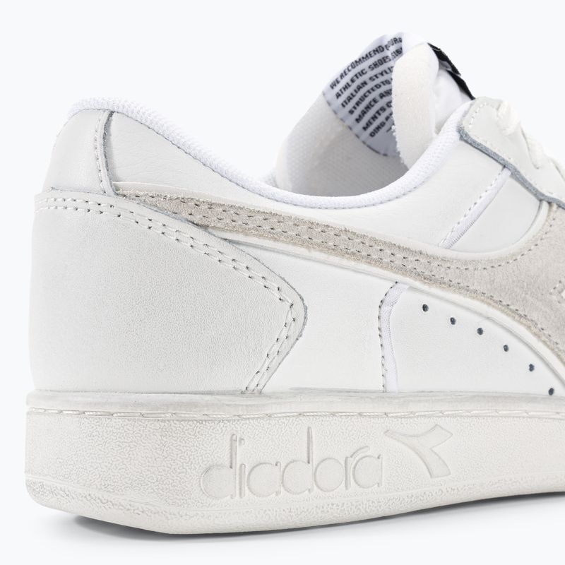 Diadora Magic Basket Low Icona Leather scarpe bianco/bianco 9