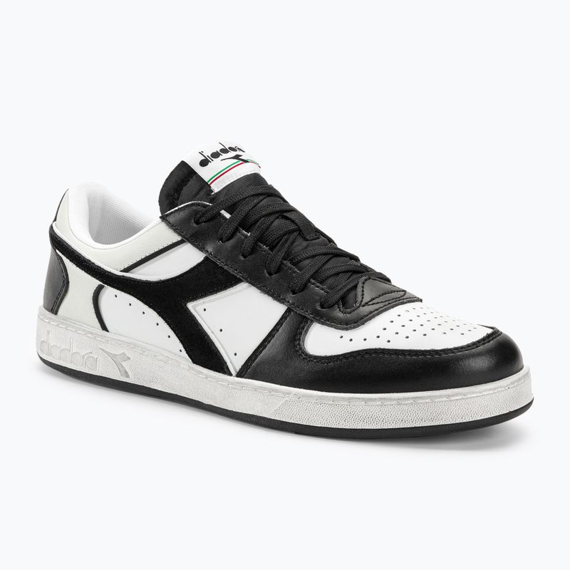 Scarpe Diadora Magic Basket Low Icona Leather nero/bianco