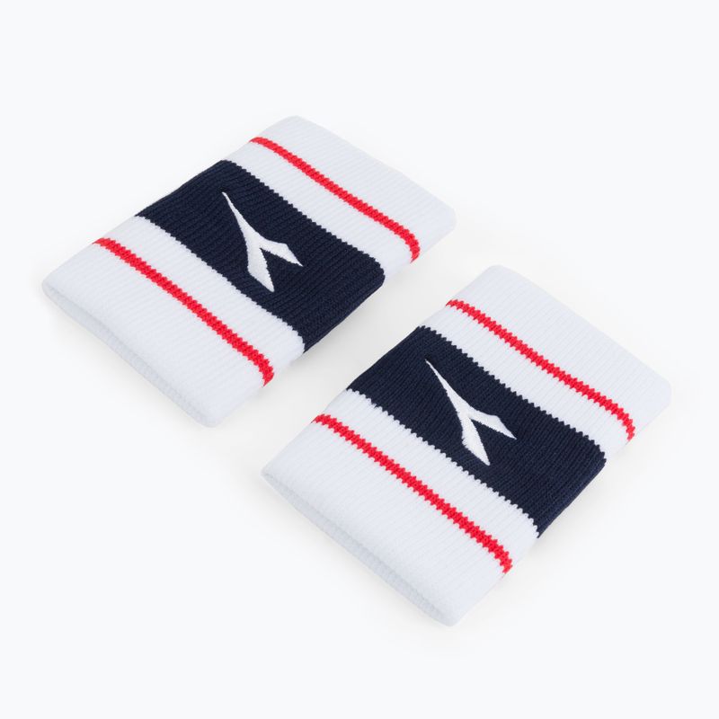 Diadora Braccialetti Logo Largo 2 pz. bianco DD-103.179117-20002