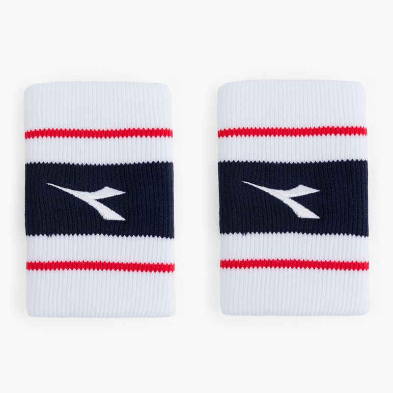 Diadora Braccialetti Logo Largo 2 pz. bianco DD-103.179117-20002 2