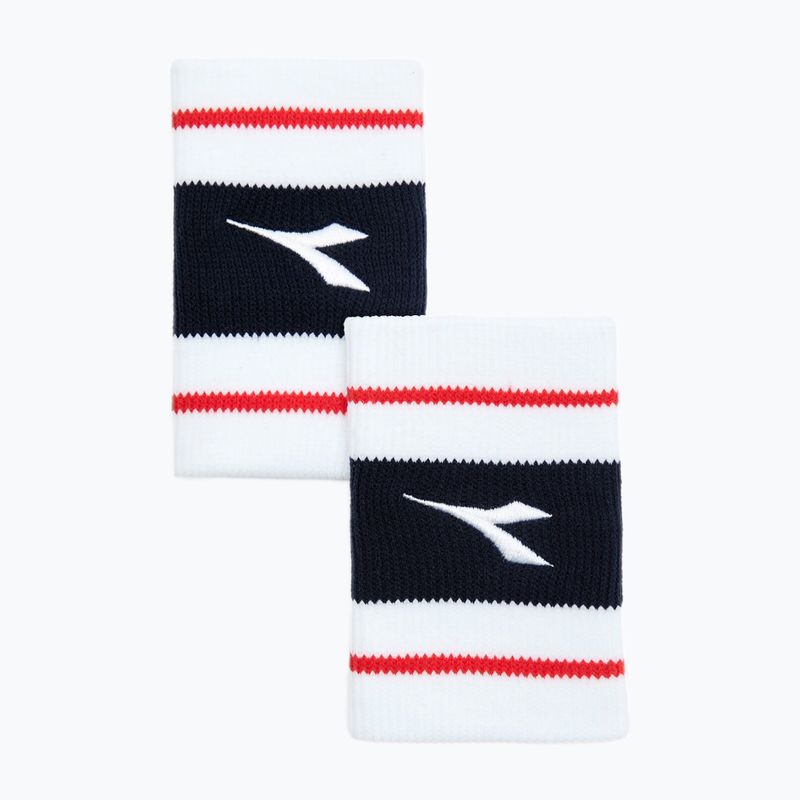 Diadora Braccialetti Logo Largo 2 pz. bianco DD-103.179117-20002 3