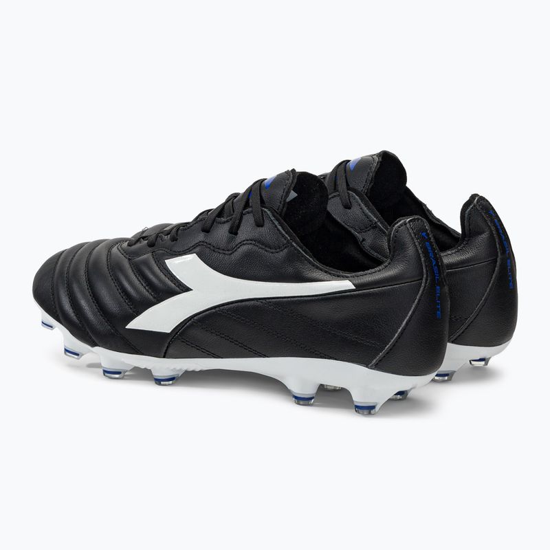 Scarpe da calcio Diadora Brasil Elite 2 LT LP12 uomo bianco e nero DD-101.179061-D0214-40 3