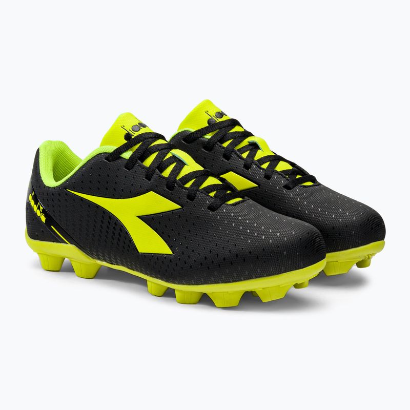 Diadora Pichichi 5 MD Jr scarpe da calcio bambino nero DD-101.178796-C0004-35 4