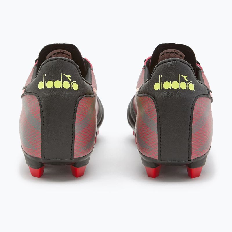 Scarpe da calcio Diadora Brasil Elite Veloce R LPU uomo nero e rosso DD-101.179181-D0136-39 11