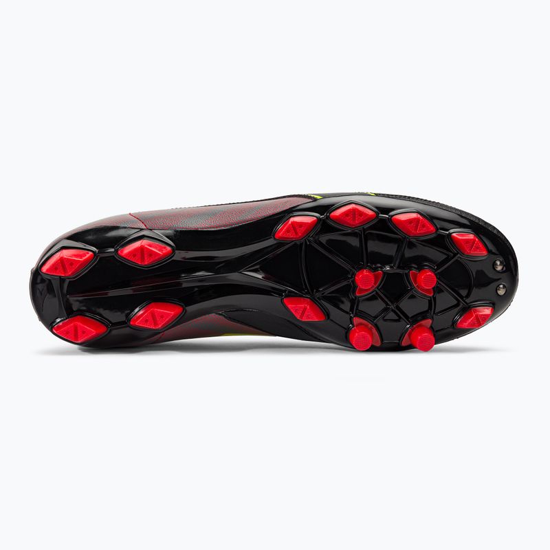 Scarpe da calcio Diadora Brasil Elite Veloce R LPU uomo nero e rosso DD-101.179181-D0136-39 5