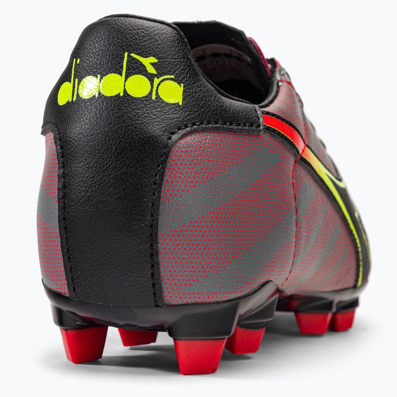 Scarpe da calcio Diadora Brasil Elite Veloce R LPU uomo nero e rosso DD-101.179181-D0136-39 9