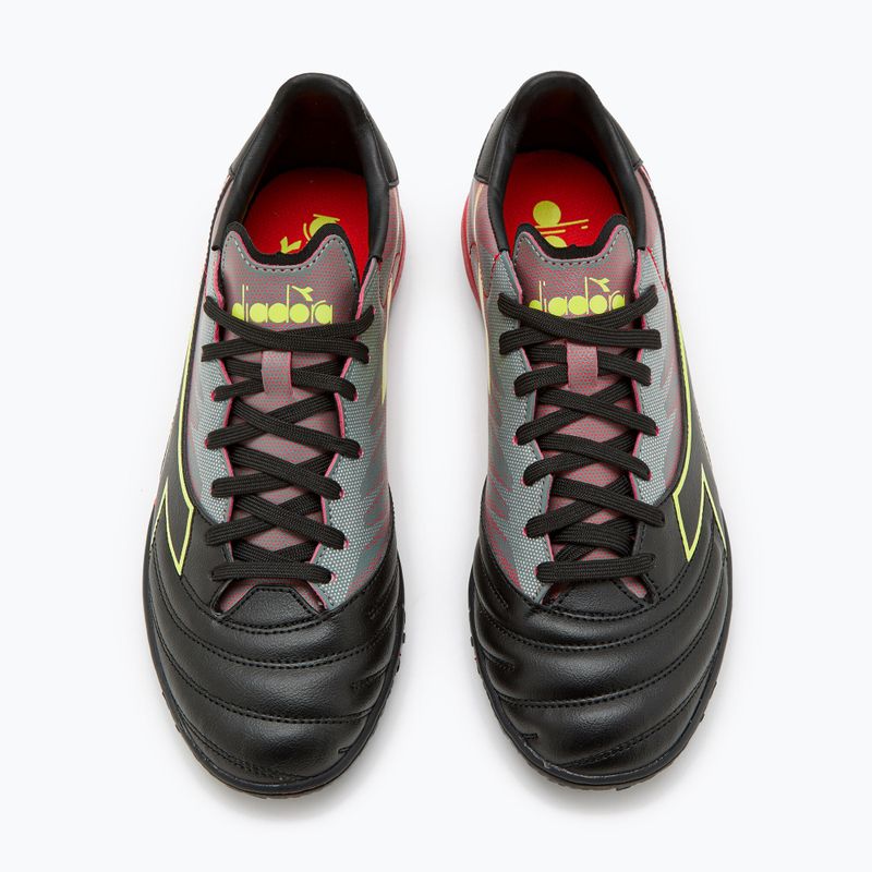 Scarpe da calcio Diadora Brasil Elite Veloce R TFR uomo nero e rosso DD-101.179182-D0136-40 11