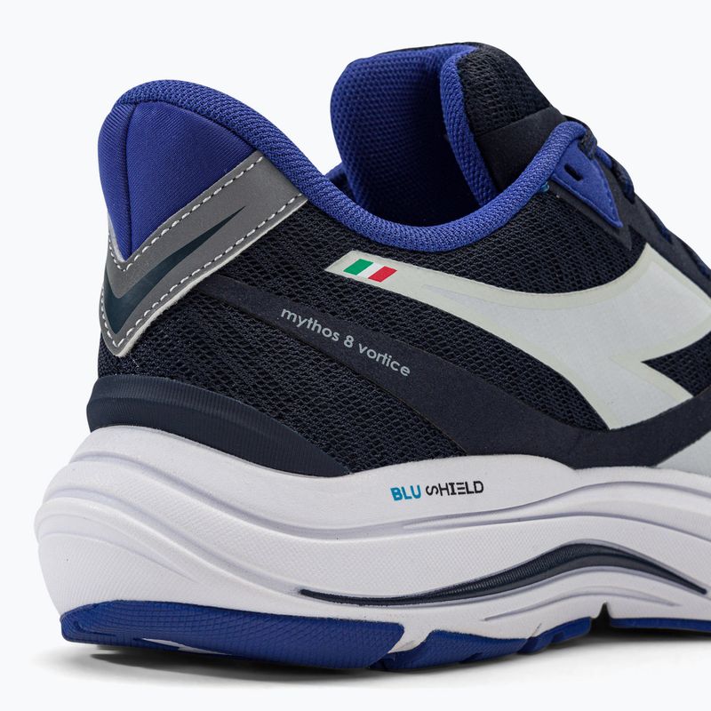 Scarpe da corsa uomo Diadora Mythos Blushield 8 Vortice blu navy DD-101.179087-D0244 10
