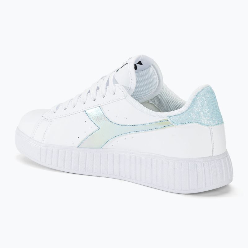 Scarpe da donna Diadora Step P Shimmer bianco/azzurro aria 4